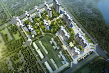 汨罗大汉龙城项目位于汨罗市屈子公园九歌广场南