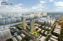 平江金蓝湾畅园项目位于平江县城曲池路与西街交汇处