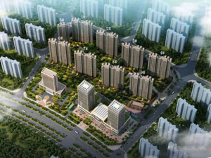 岳阳新辉国际城项目位于岳阳大道居然之家向东约300米（四化大厦对面）