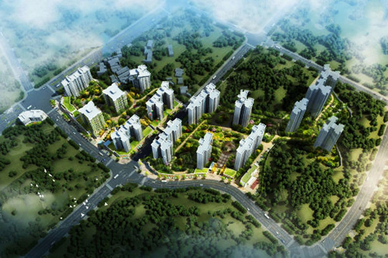 桂东汇达豪庭项目位于桂东县桂东大道（沤江镇政府向南200米）