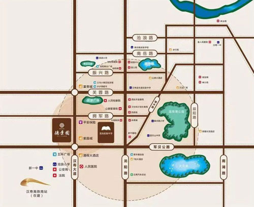 品质大盘，汉寿德景园完善配套的宜居之选