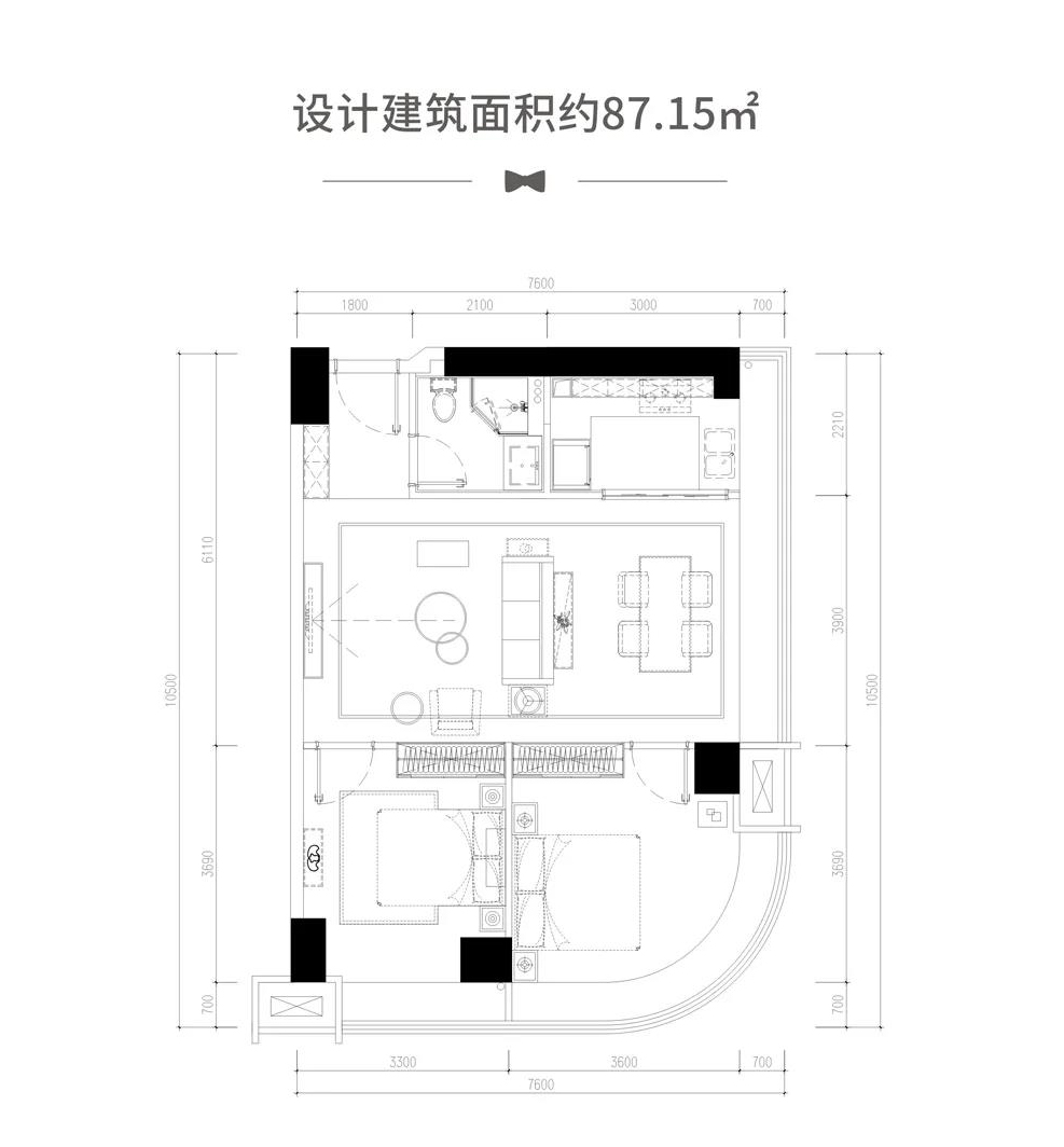 H户型