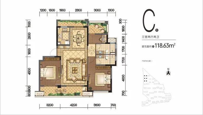 临湘桂语江南C户型