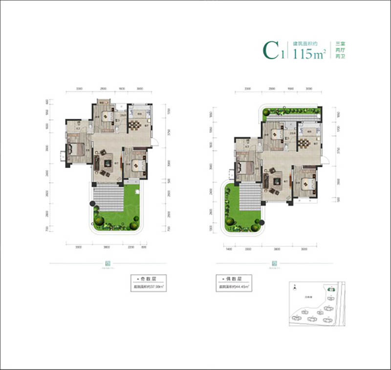 C1户型