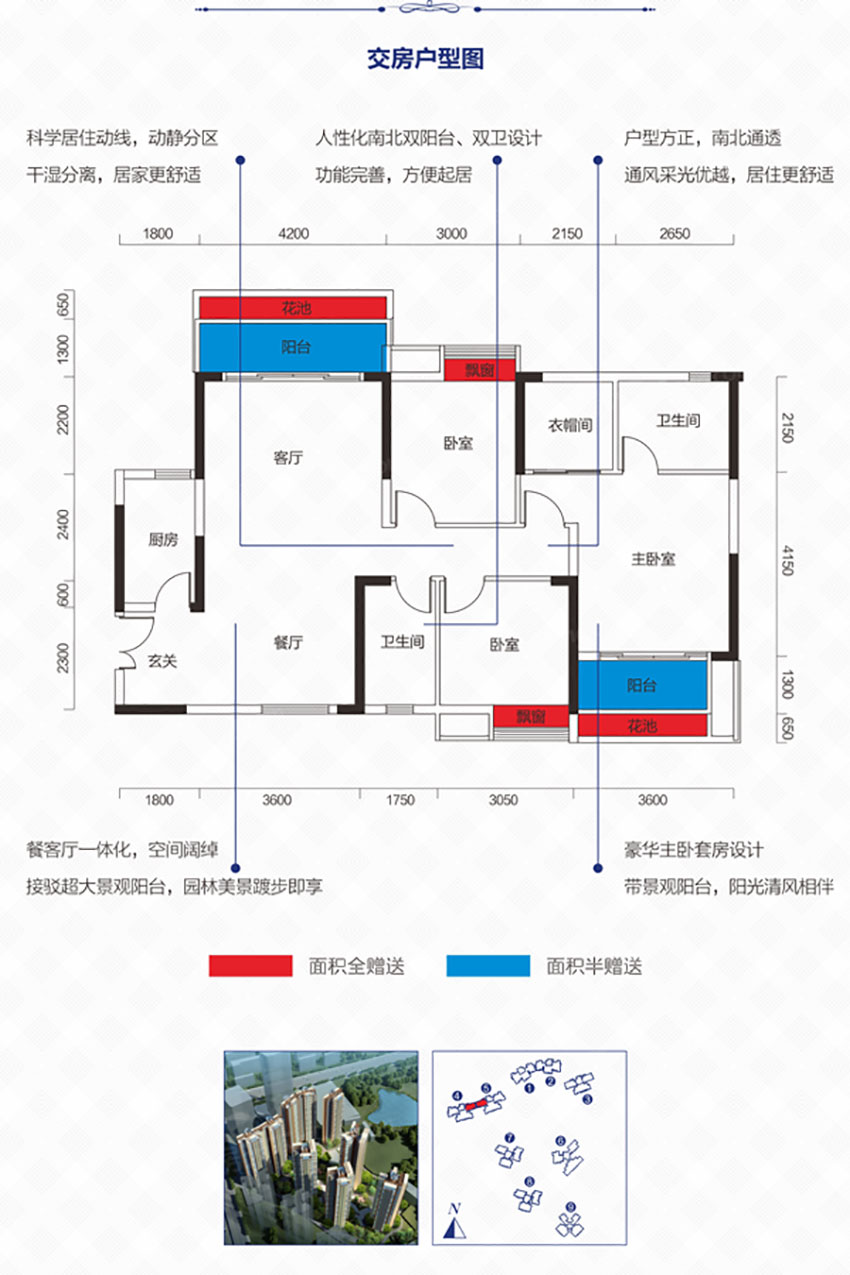 衡阳星善九龙台4、5#栋C户型