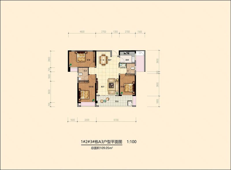 1栋A3户型