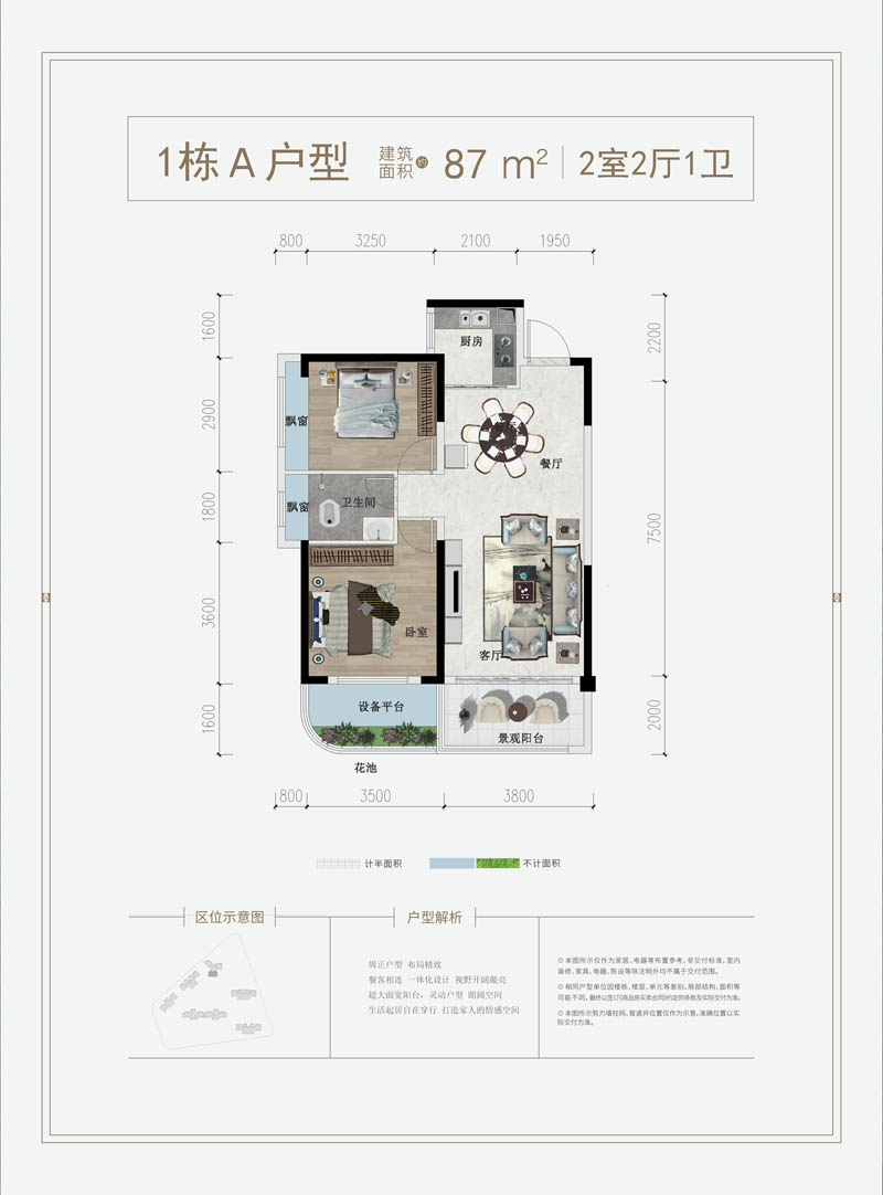 1栋A户型