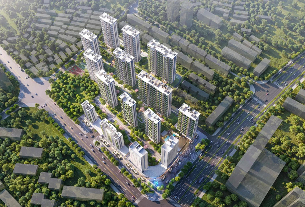 岳阳天伦云锦院实景图