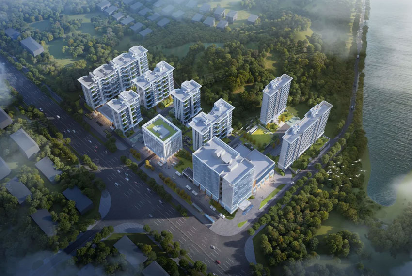 岳阳南湖院实景图